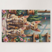 Puzzle Art de jardin succulent Devon Rex (Horizontal)