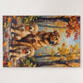 Puzzle Art de la forêt automnale Chinook (Horizontal)