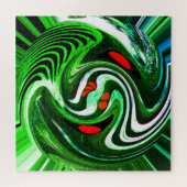 Puzzle Art de la planète verte (Horizontal)