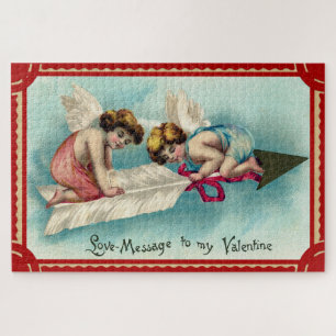 Puzzle Art de la Saint-Valentin vintage