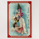 Puzzle Art de la Saint-Valentin vintage (Vertical)