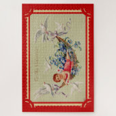 Puzzle Art de la Saint-Valentin vintage cupidon (Vertical)