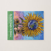 Puzzle Art de la Terre de tournesol (Horizontal)