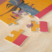 Puzzle Art de l'affiche de voyage de jeu à Las Vegas vint (Côté)