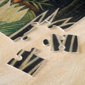 Puzzle Art de l'illustration des singes et des oiseaux de (Côté)