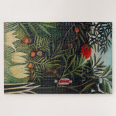 Puzzle Art de l'illustration des singes et des oiseaux de (Horizontal)