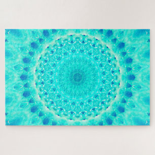 Puzzle Art de mandala de Chakra de gorge