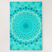 Puzzle Art de mandala de Chakra | de gorge (Vertical)
