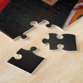 Puzzle Art de masque africain original (Côté)