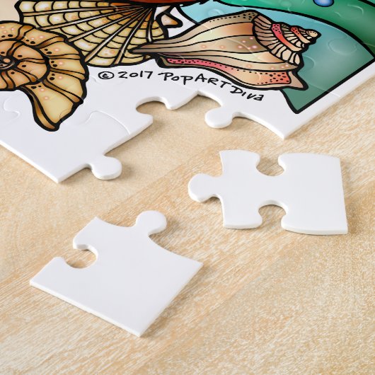 PUZZLE ART DE MER DE VISIONS D'OCÉAN (Côté)