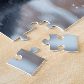 Puzzle Art de Noël de Schnauzer (Côté)