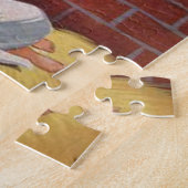 Puzzle Art de Noël polonais de Wesołyeh Świąt de cru (Côté)