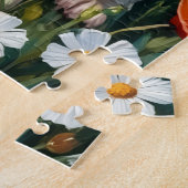 Puzzle Art de prairie de pavots dalmate (Côté)