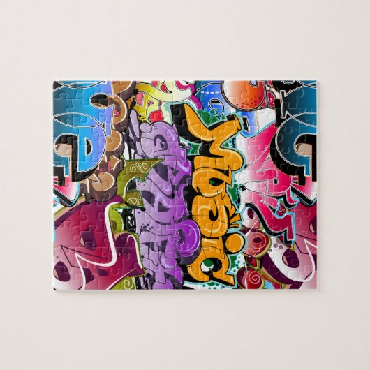 Puzzle Art de rue de graffiti (Horizontal)