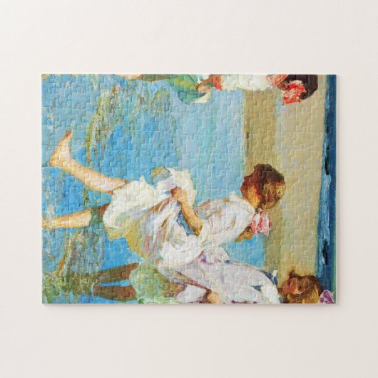 Puzzle Art de scène de plage par Edward Henry Potthast (Horizontal)
