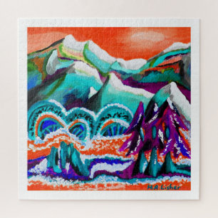Puzzle Art de survie alpin
