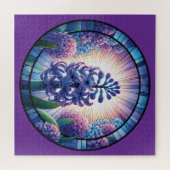 Puzzle Art de verre Hyacinthe teinté (Horizontal)