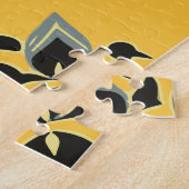 Puzzle Art déco 11x14 pour les aveugles de couleur (Côté)