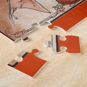 Puzzle art déco de danse de mucha (Côté)