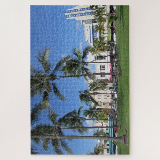 Puzzle Art déco de Miami Beach (Vertical)