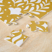 Puzzle Art déco floral : Damas moderne (Côté)