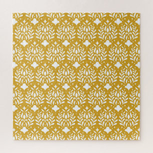 Puzzle Art déco floral : Damas moderne