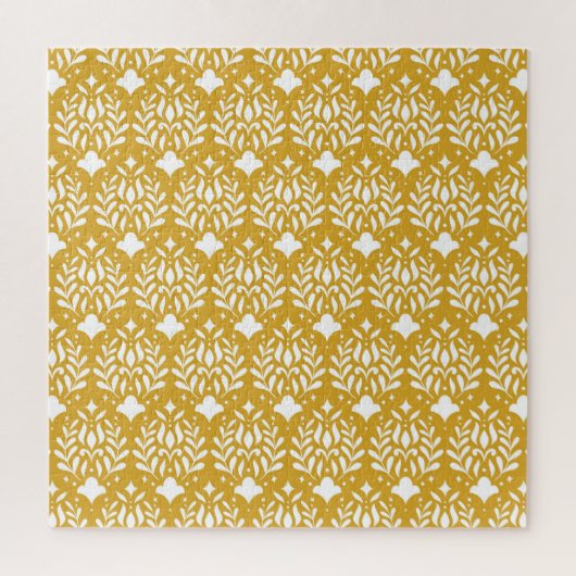Puzzle Art déco floral : Damas moderne (Vertical)