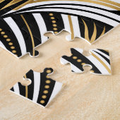 Puzzle Art Déco Gold Black Elegance : Années folles (Côté)