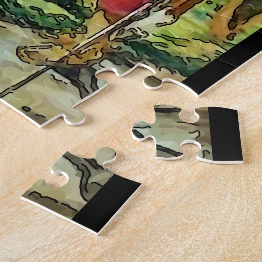 Puzzle Art déco mexicain (Côté)