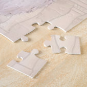 Puzzle Art déco rétro vintage dame de Noël (Côté)