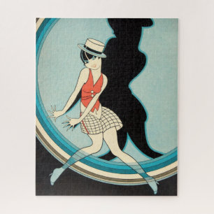 Puzzle Art Déco Vintage - Pour Tous - Flapper sur Scène