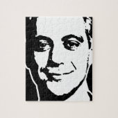 PUZZLE ART D'ENCRE DE RAHM EMANUEL (Vertical)