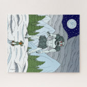 Puzzle Art d'horreur étrange d'Ithaqua (Horizontal)