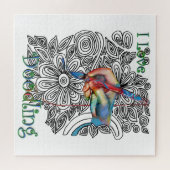 Puzzle Art doodé colorant (Horizontal)