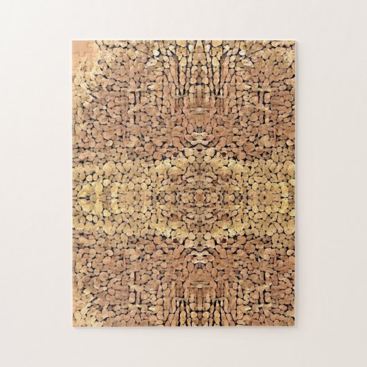 Puzzle Art du bois géométrique (Vertical)