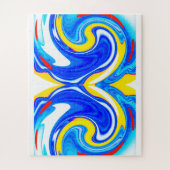 Puzzle Art du chemin d'or (Vertical)