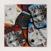 PUZZLE ART DU LOUP (Horizontal)