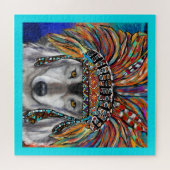 Puzzle Art du Loup Gris (Horizontal)