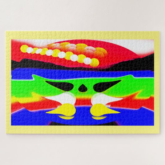 Puzzle Art du monde futur (Horizontal)