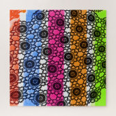 Puzzle Art en dentelle noire (Horizontal)