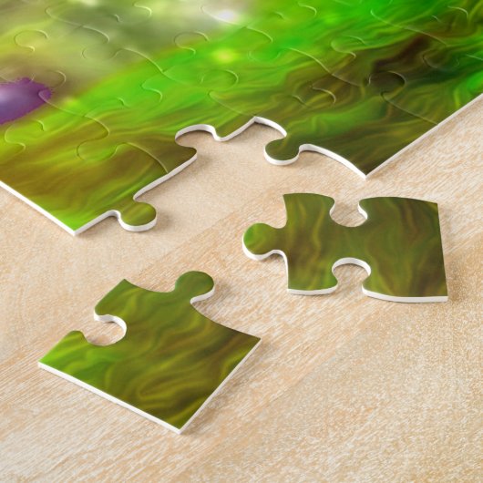 Puzzle Art Enchanted Rainbow Forest Imaginaire (Côté)