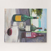 Puzzle art et vin amoureux avec boîte cadeau, 520 (Horizontal)