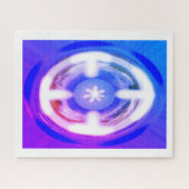 Puzzle Art éternel bleu (Horizontal)