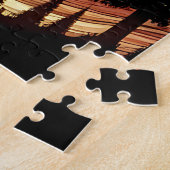 Puzzle Art Ethétique mystique avec arbres et ciel nocturn (Côté)