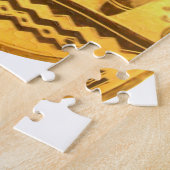Puzzle Art Ethnique Africain d'or Imprimer (Côté)