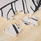 Puzzle Art feuille Boho (Côté)