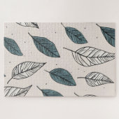 Puzzle Art feuille Boho (Horizontal)