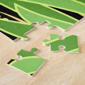 Puzzle Art Flamant rose rose Abstrait (Côté)