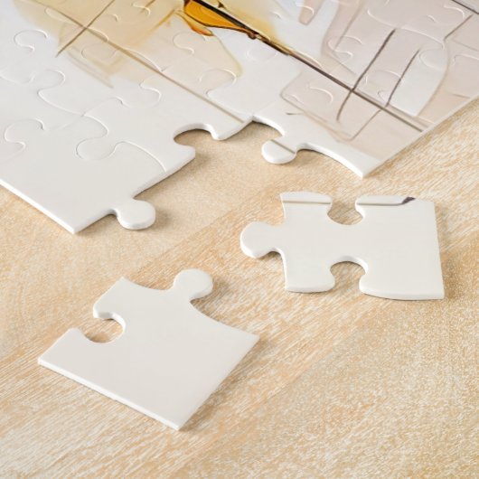 Puzzle Art Fleur d'Aster fraîchement sélectionné (Côté)