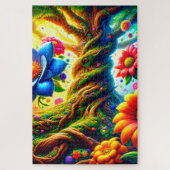 Puzzle Art floral (Vertical)